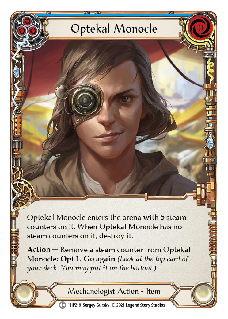 Optekal Monocle [1HP219] (History Pack 1) | The CG Realm