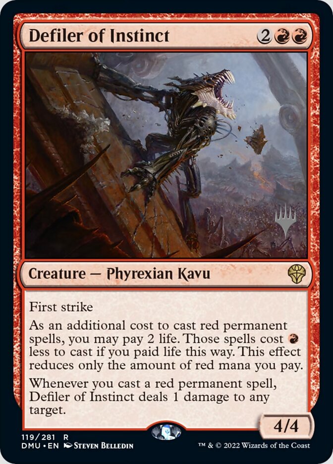 Defiler of Instinct (Promo Pack) [Dominaria United Promos] | The CG Realm