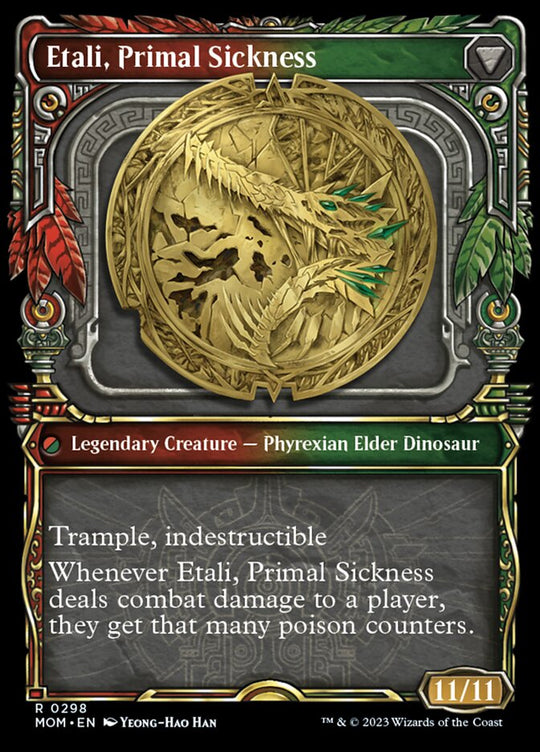 Etali, Primal Conqueror (Showcase) (MOM-298) - March of the Machine: (Showcase)