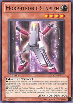 Morphtronic Staplen (EXVC-EN011) - Extreme Victory Unlimited