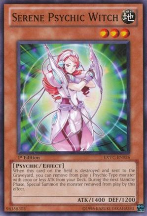 Serene Psychic Witch (EXVC-EN026) - Extreme Victory Unlimited