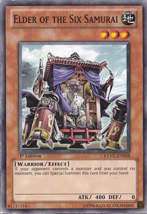 Elder of the Six Samurai (EXVC-EN028) - Extreme Victory Unlimited