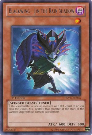 Blackwing - Jin the Rain Shadow (EXVC-EN096) - Extreme Victory Unlimited