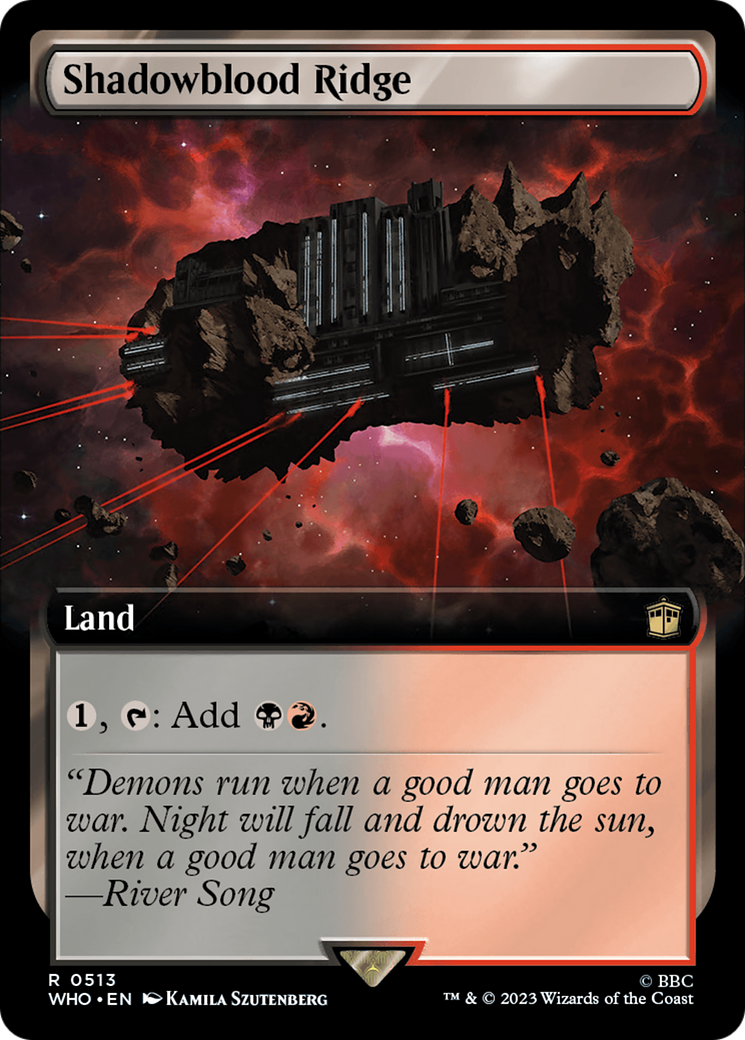 Shadowblood Ridge (Extended Art) [Doctor Who] | The CG Realm
