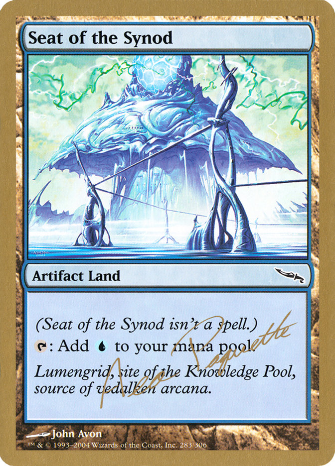 Seat of the Synod (Aeo Paquette) [World Championship Decks 2004] | The CG Realm