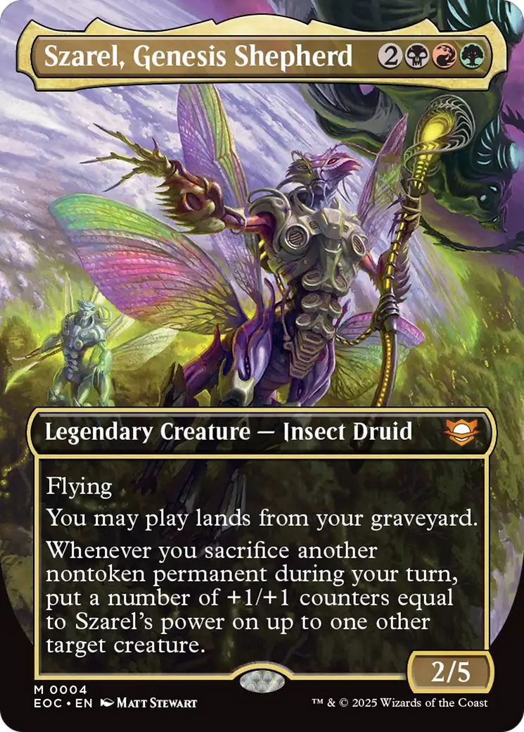 Szarel, Genesis Shepherd (Borderless) [Edge of Eternities Commander] | The CG Realm
