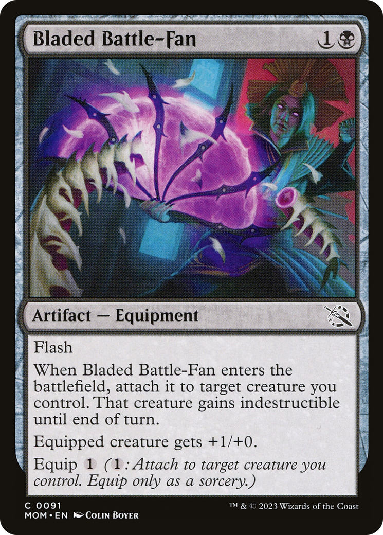 Bladed Battle-Fan [March of the Machine] | The CG Realm