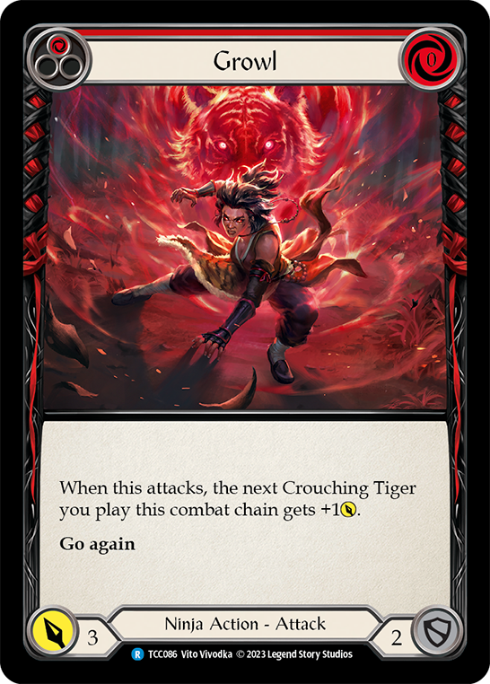 Growl (Red) [TCC086] (Round the Table: TCC x LSS) | The CG Realm