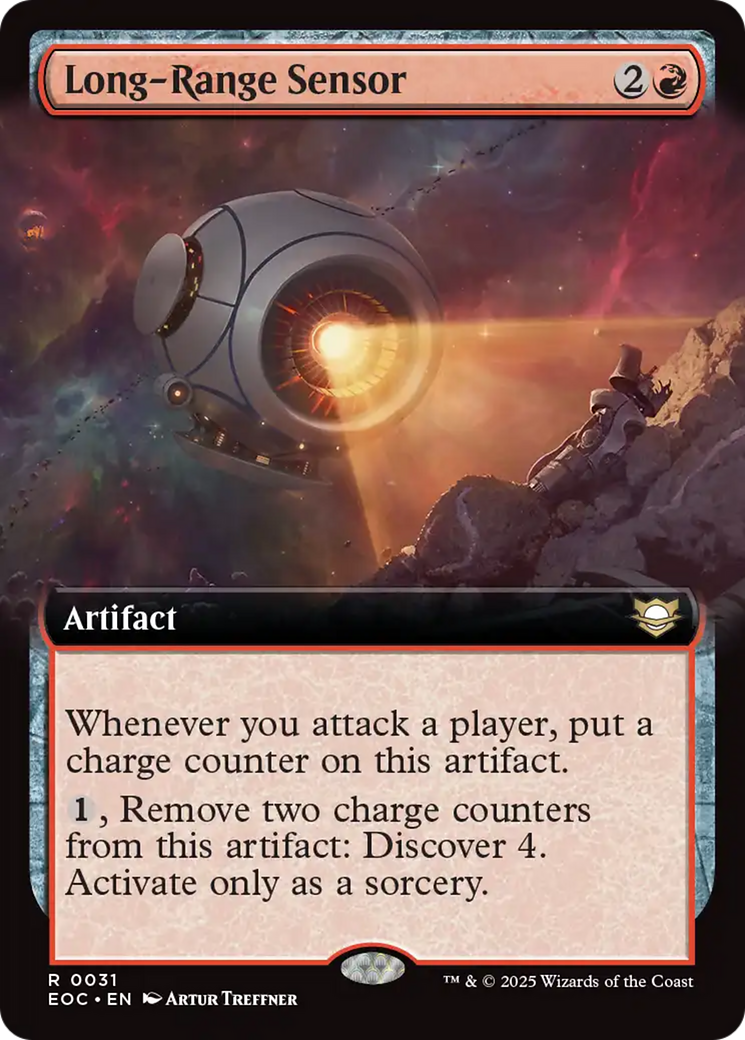 Long-Range Sensor (Extended Art) [Edge of Eternities Commander] | The CG Realm