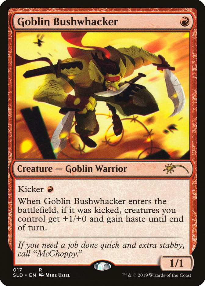 Goblin Bushwhacker [Secret Lair Drop Series] | The CG Realm