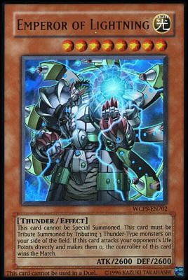 Emperor of Lightning [WCPS-EN702] Ultra Rare | The CG Realm