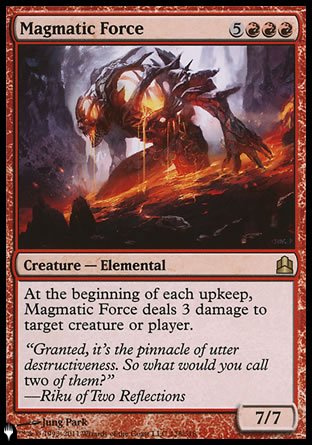 Magmatic Force [The List] | The CG Realm