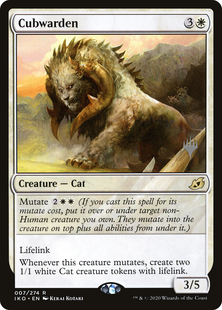 Cubwarden (PPIKO-007) - Ikoria: Lair of Behemoths Promos