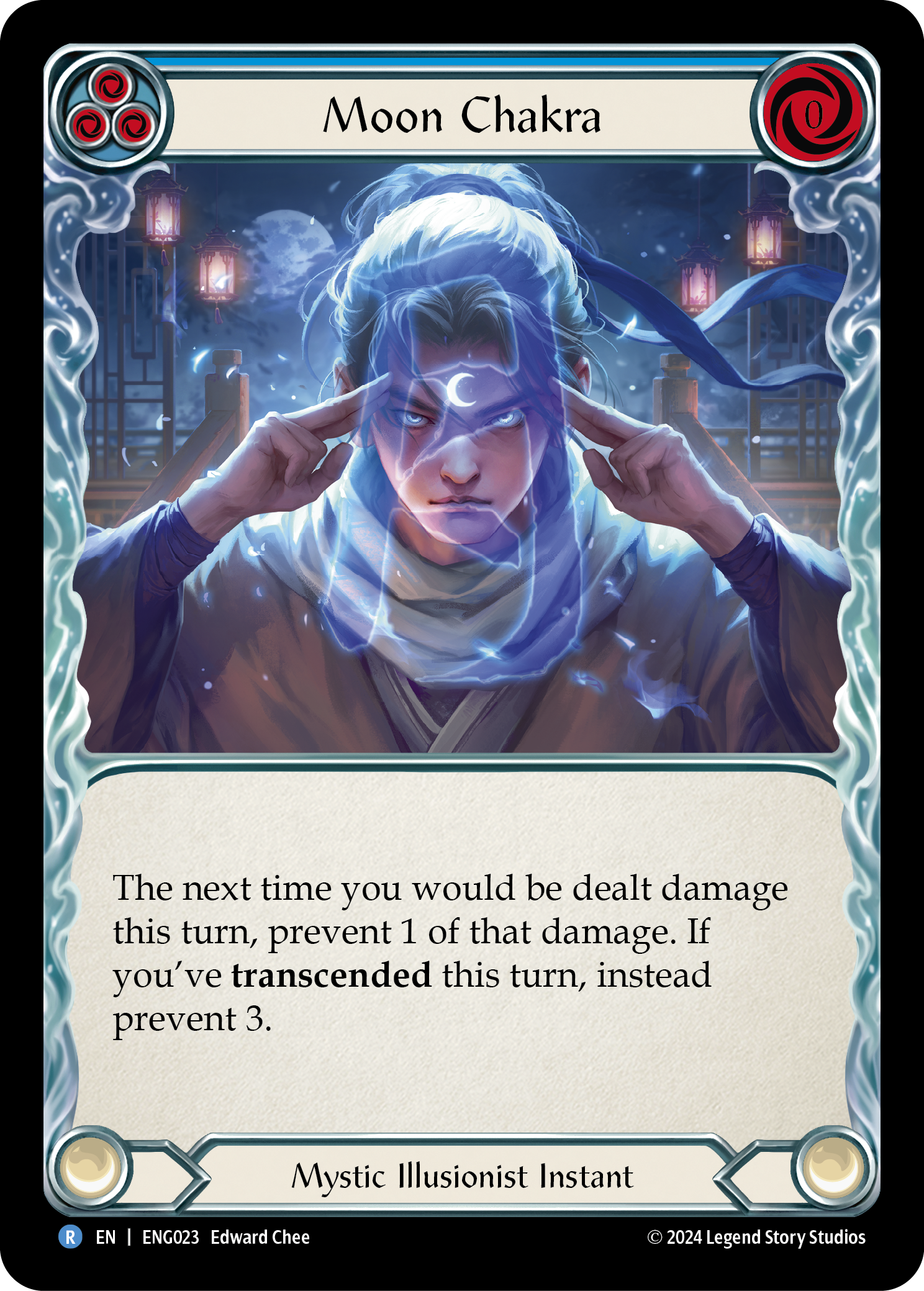Moon Chakra [ENG023] (Part the Mistveil Enigma Blitz Deck) | The CG Realm