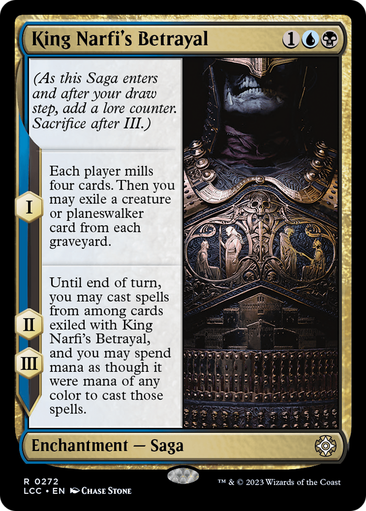 King Narfi's Betrayal [The Lost Caverns of Ixalan Commander] | The CG Realm