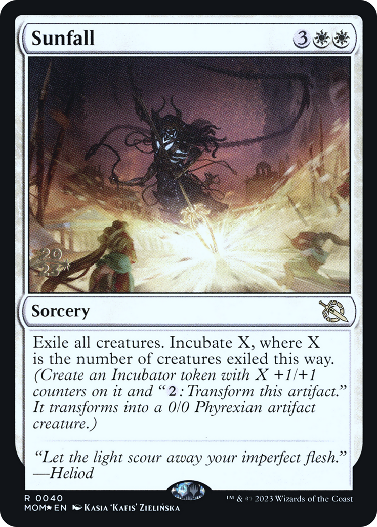 Sunfall [March of the Machine Prerelease Promos] | The CG Realm