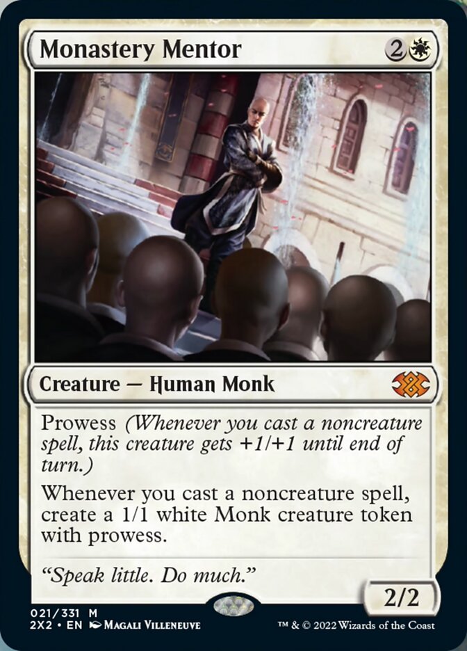 Monastery Mentor [Double Masters 2022] | The CG Realm