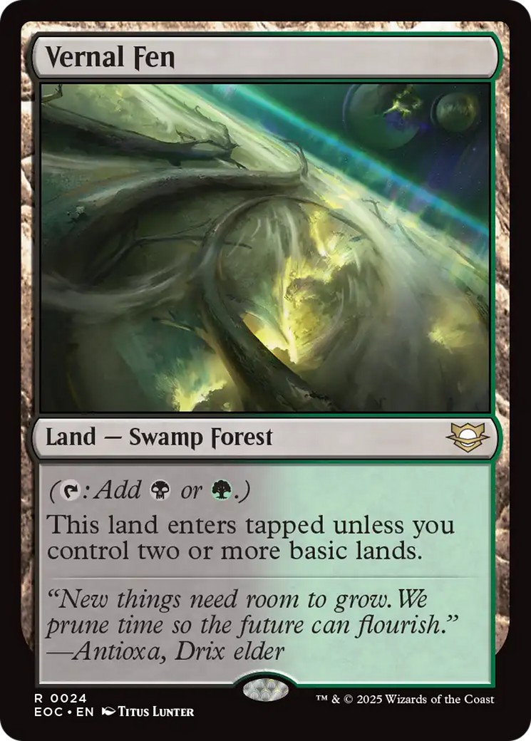 Vernal Fen [Edge of Eternities Commander] | The CG Realm