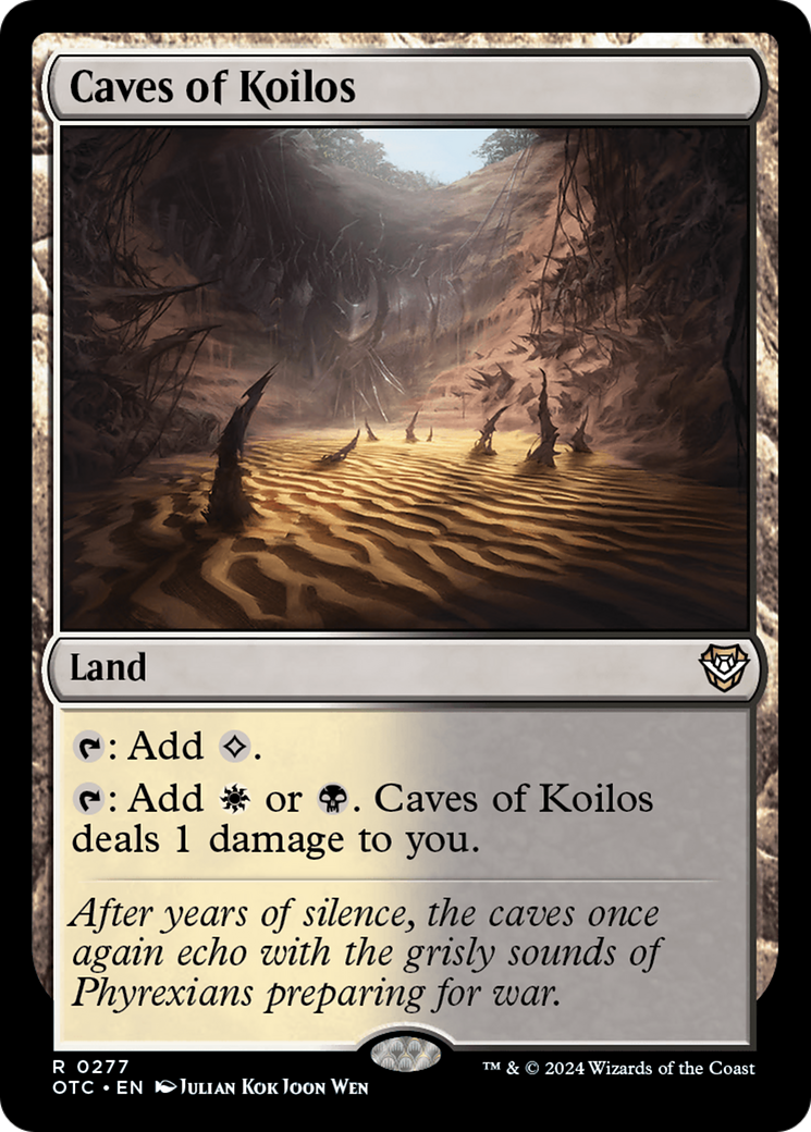 Caves of Koilos [Outlaws of Thunder Junction Commander] | The CG Realm