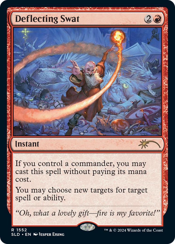 Deflecting Swat (Rainbow Foil) [Secret Lair Drop Series] | The CG Realm