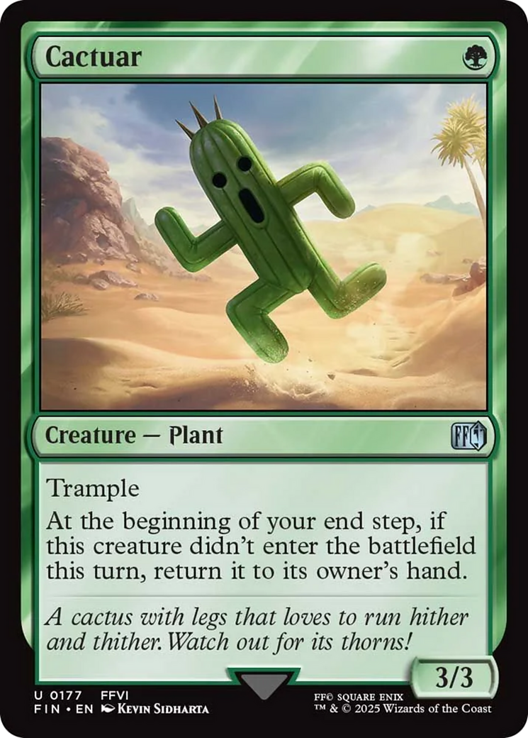Cactuar [FINAL FANTASY] | The CG Realm