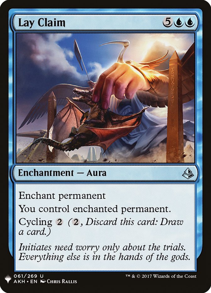 Lay Claim [Mystery Booster] | The CG Realm