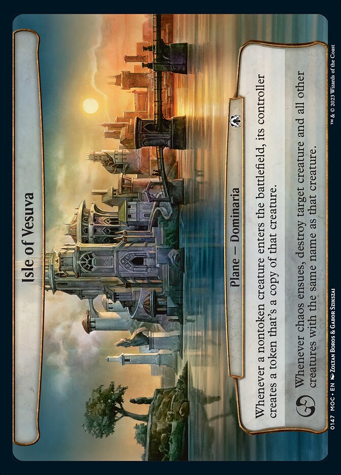 Isle of Vesuva [March of the Machine Commander] | The CG Realm