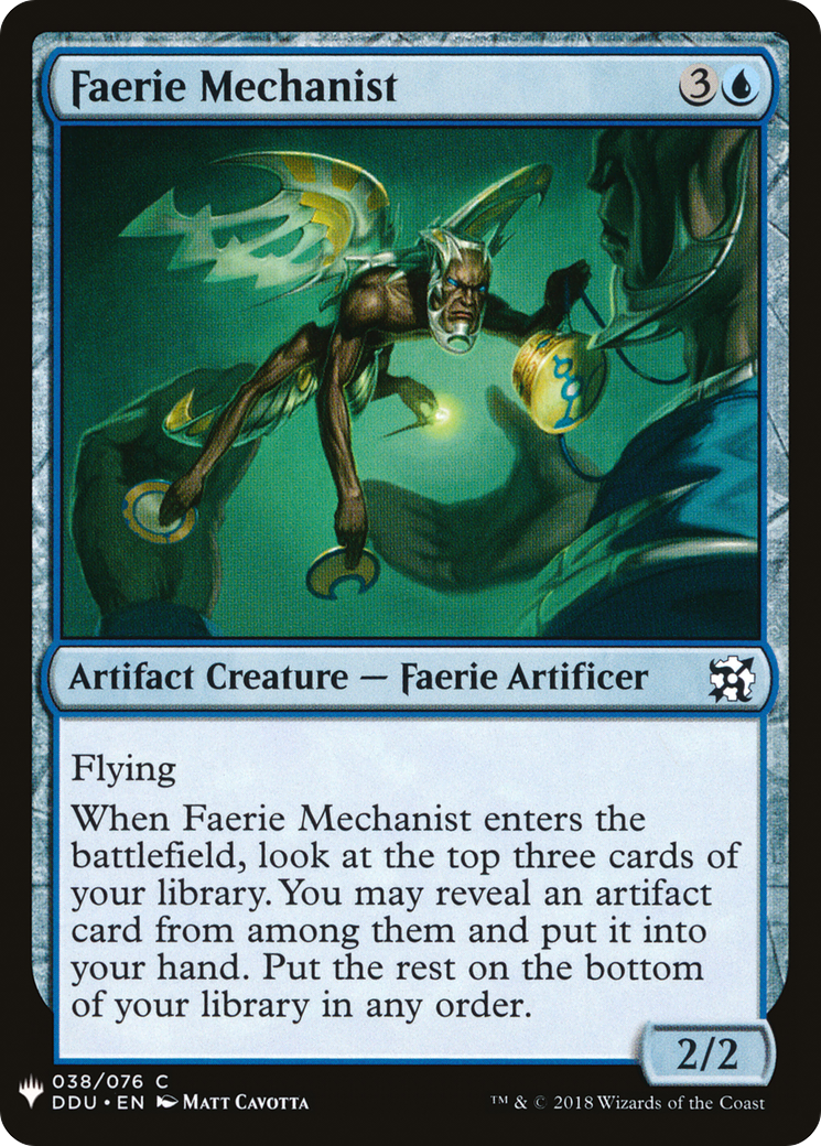Faerie Mechanist (LIST-DDU-38) - The List