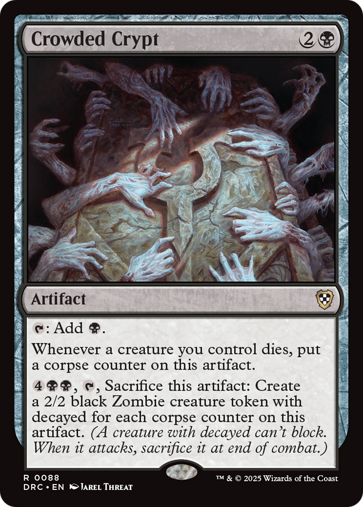 Crowded Crypt [Aetherdrift Commander] | The CG Realm