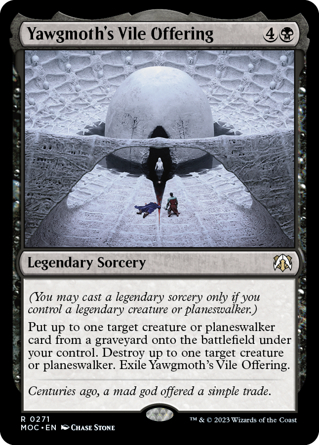 Yawgmoth's Vile Offering [March of the Machine Commander] | The CG Realm