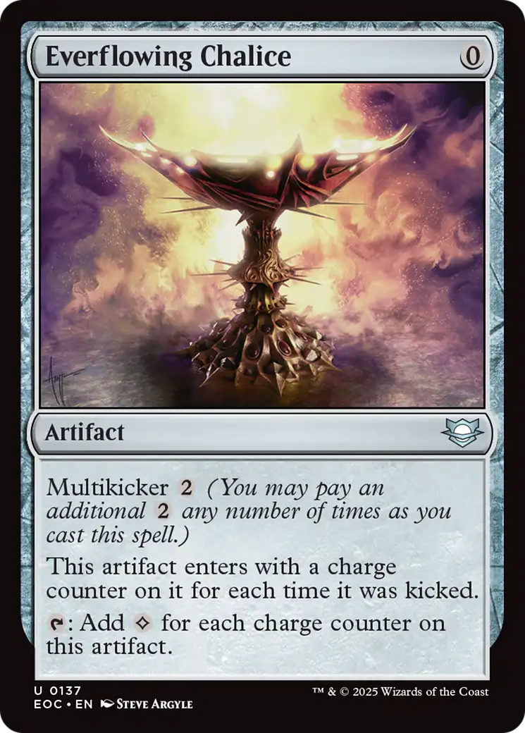 Everflowing Chalice [Edge of Eternities Commander] | The CG Realm