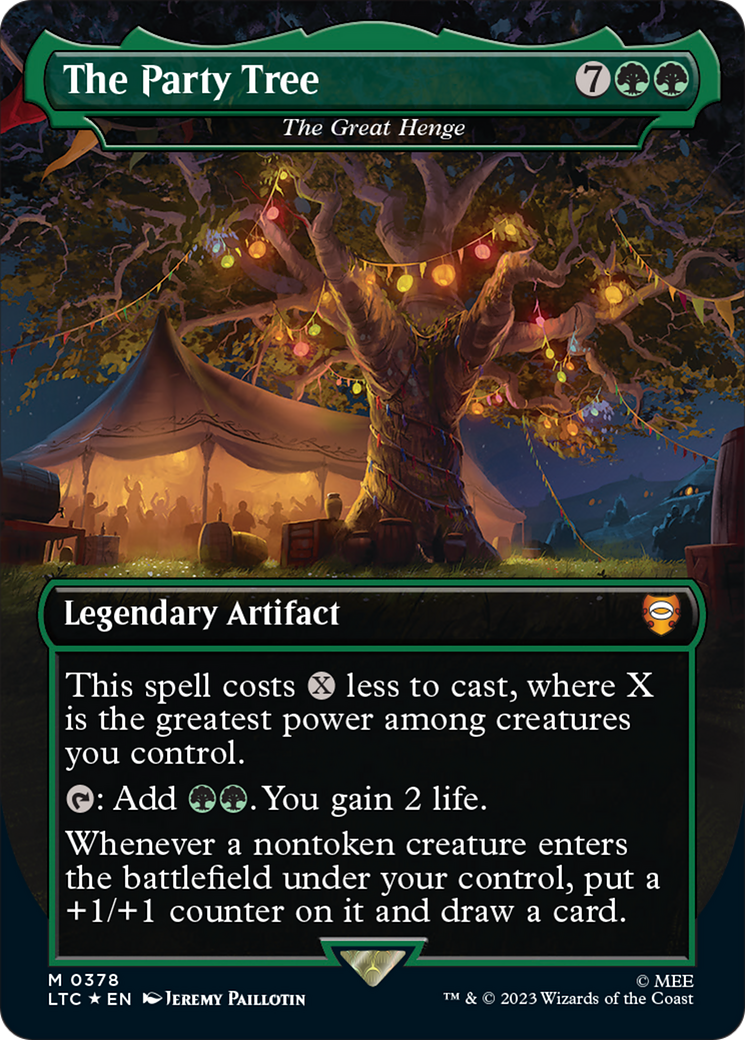 The Party Tree - The Great Henge (Surge Foil Realms and Relics) [The Lord of the Rings: Tales of Middle-Earth Commander] | The CG Realm