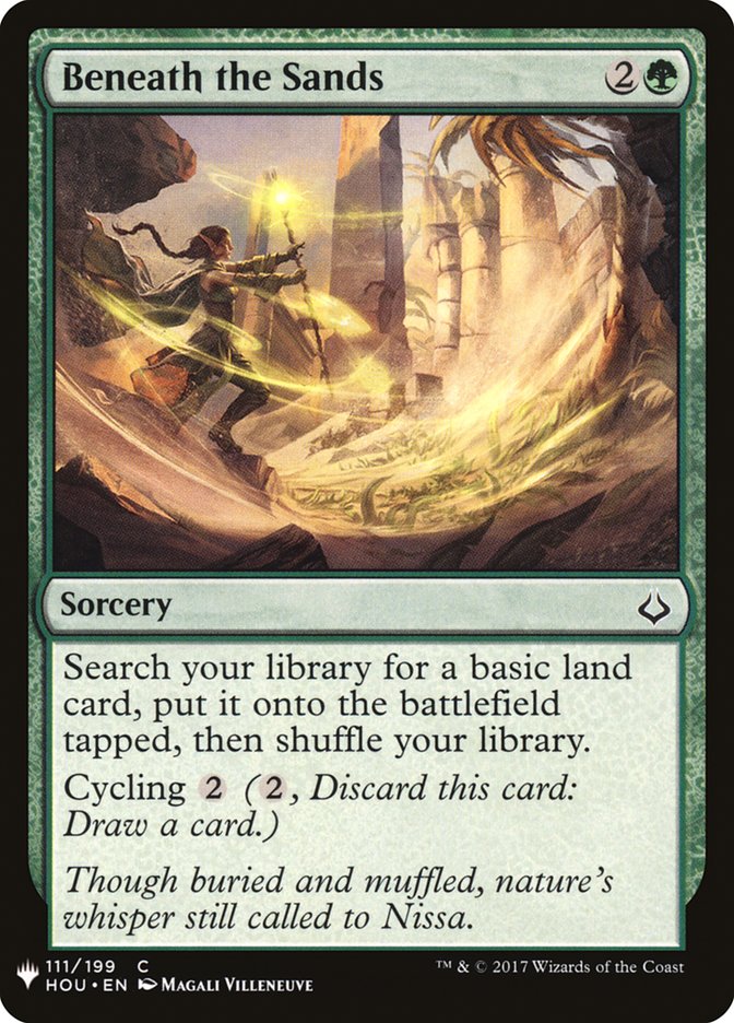 Beneath the Sands [Mystery Booster] | The CG Realm