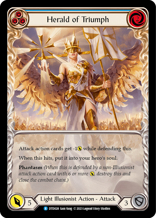 Herald of Triumph (Blue) [DTD028] (Dusk Till Dawn) | The CG Realm