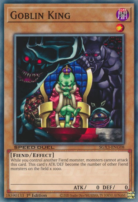 Goblin King [SGX3-ENG08] Common | The CG Realm