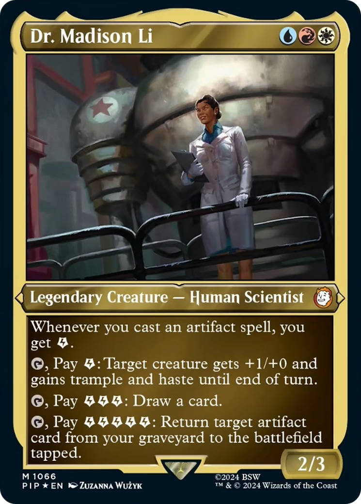 Dr. Madison Li (Display Commander) [Fallout] | The CG Realm