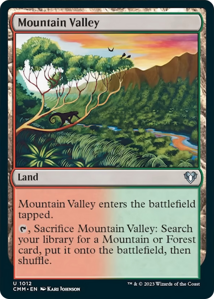 Mountain Valley [Commander Masters] | The CG Realm