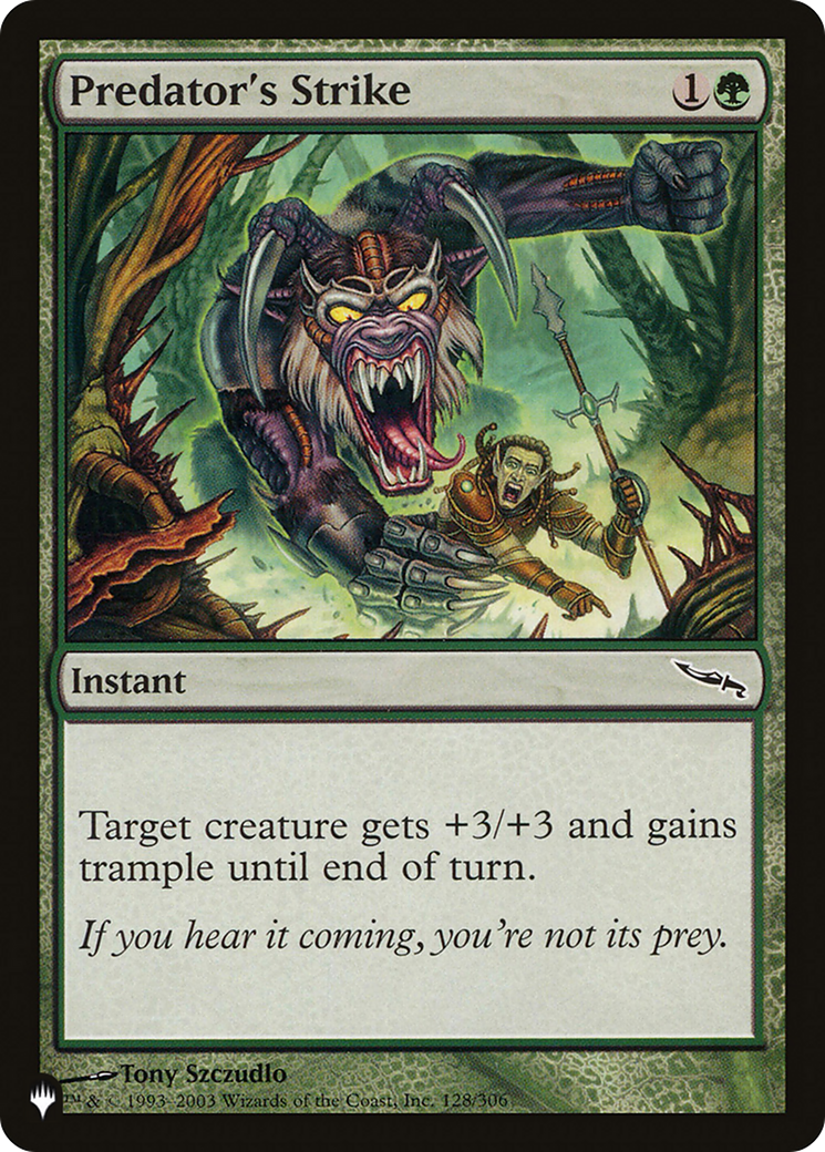 Predator's Strike [The List] | The CG Realm