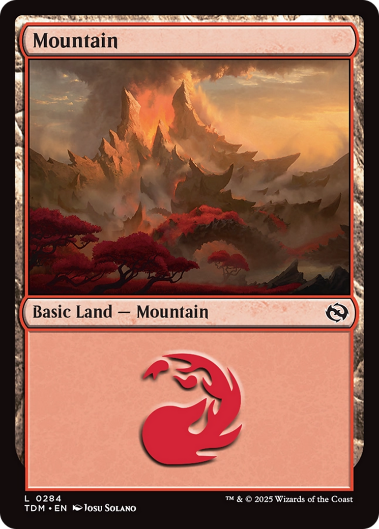Mountain (0284) [Tarkir: Dragonstorm] | The CG Realm