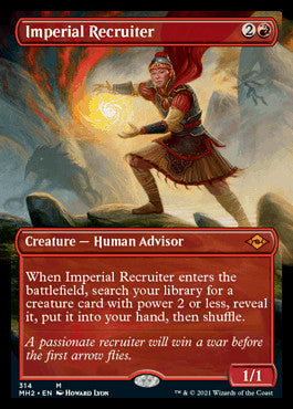 Imperial Recruiter (Borderless) (MH2-314) - Modern Horizons 2