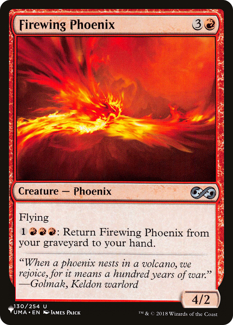 Firewing Phoenix [The List] | The CG Realm