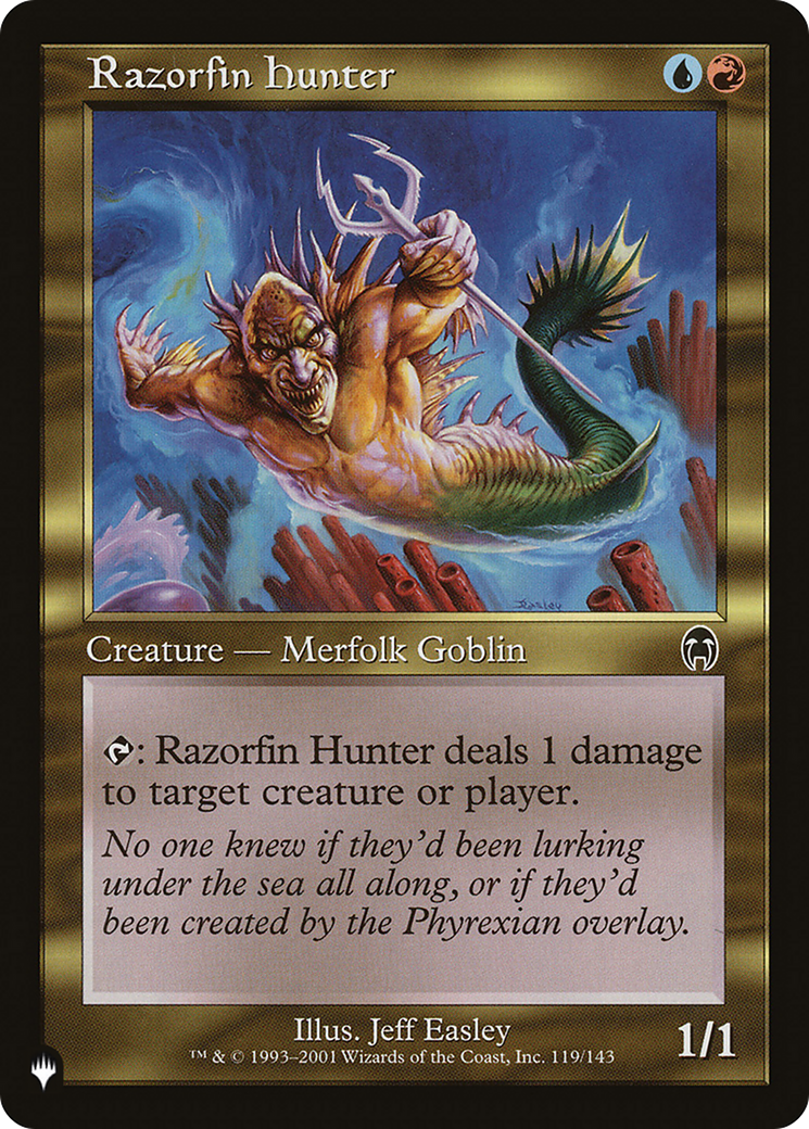Razorfin Hunter [The List] | The CG Realm
