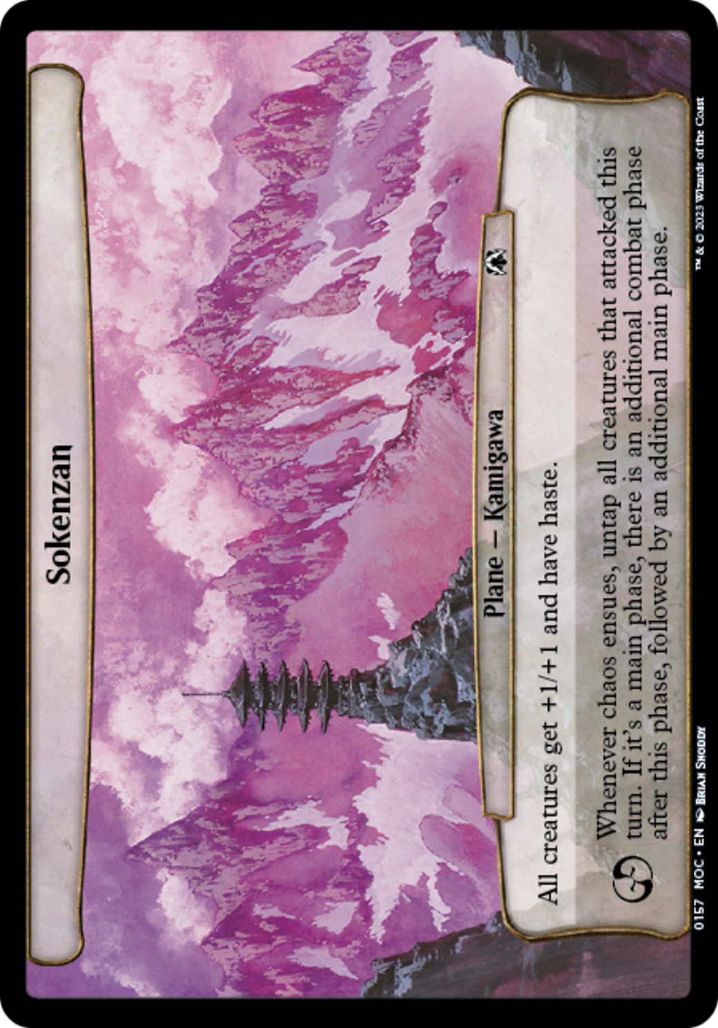 Sokenzan [March of the Machine Commander] | The CG Realm