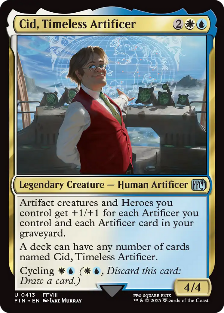 Cid, Timeless Artificer (0413) [FINAL FANTASY] | The CG Realm