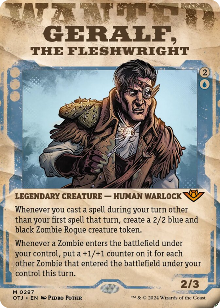 Geralf, the Fleshwright (Showcase) [Outlaws of Thunder Junction] | The CG Realm