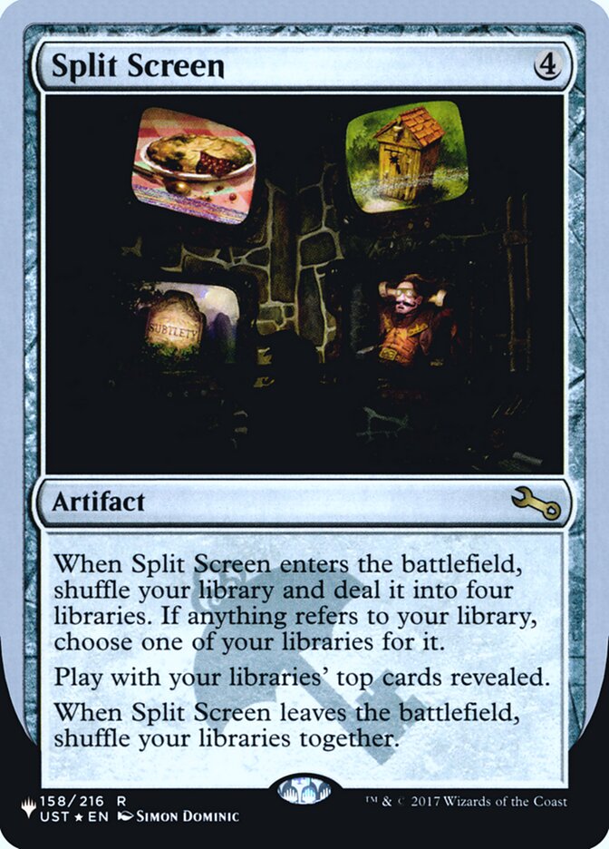 Split Screen (Unfinity Foil Edition) [The List] | The CG Realm