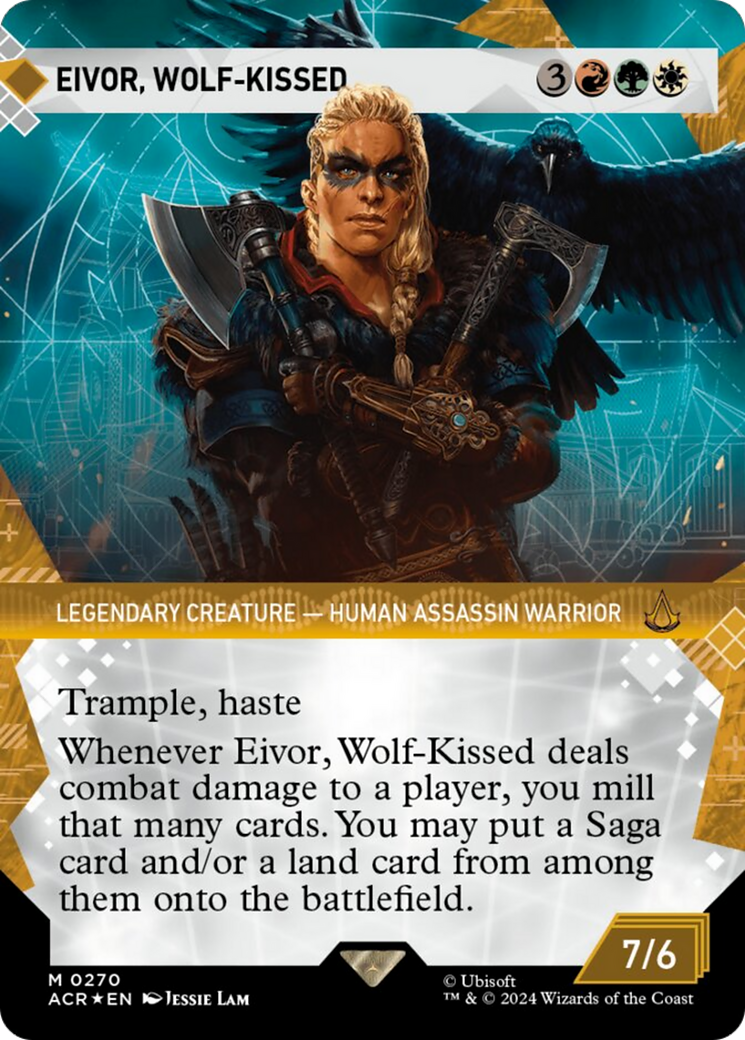 Eivor, Wolf-Kissed (Showcase) (Textured Foil) [Assassin's Creed] | The CG Realm