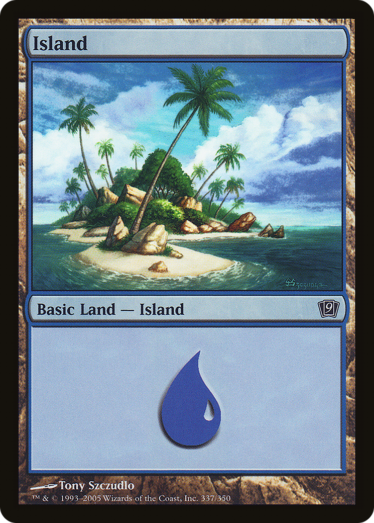 Island (337) (9ED-337) - 9th Edition