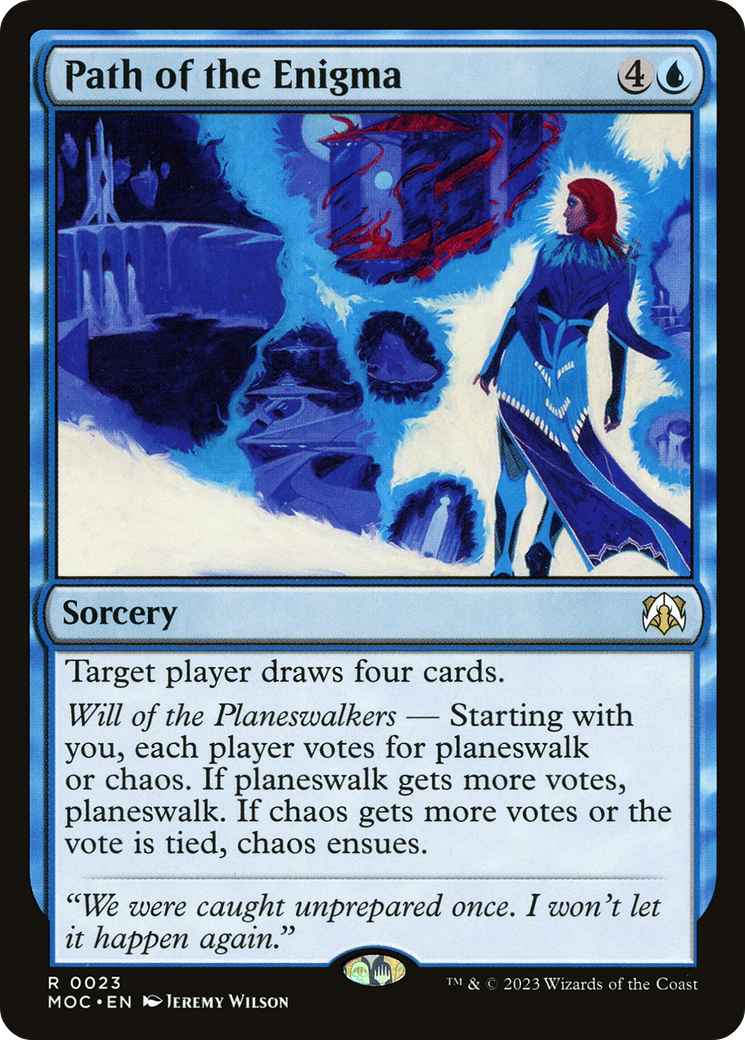 Path of the Enigma [March of the Machine Commander] | The CG Realm