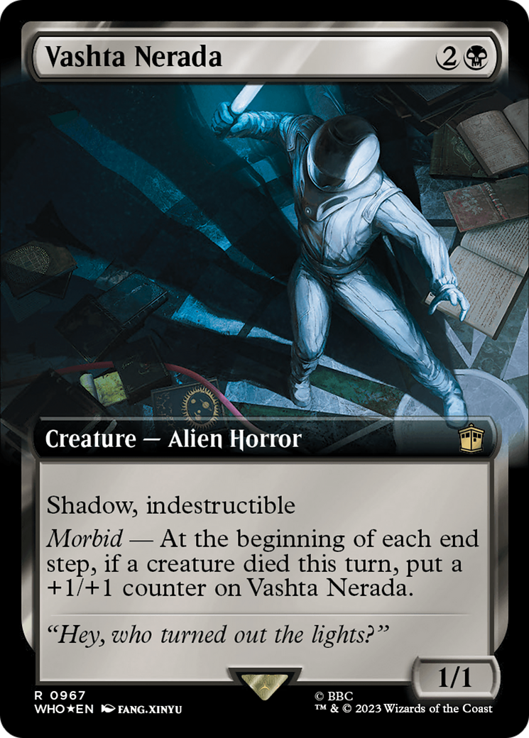 Vashta Nerada (Extended Art) (Surge Foil) [Doctor Who] | The CG Realm